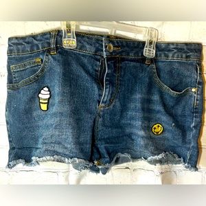 18 1/2 Plus Jeans Shorts